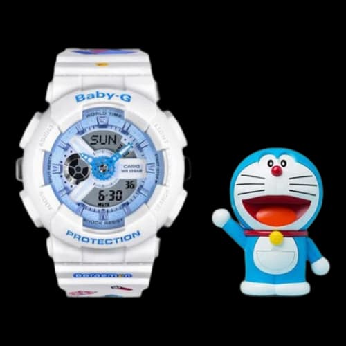 CASIO Baby-G 'White Doraemon'