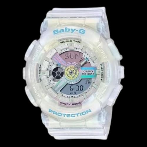 CASIO Baby-G Digital-Analog 'Clear Aurora' (Women's)