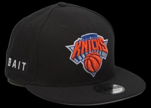 New Era x BAIT New York Knicks OTC 9Fifty Snapback Cap Black