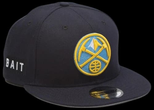 New Era x BAIT Denver Nuggets OTC 9Fifty Snapback Cap Navy