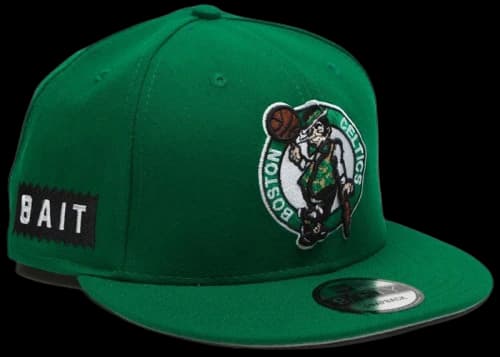 New Era x BAIT Boston Celtics OTC 9Fifty Snapback Cap Green