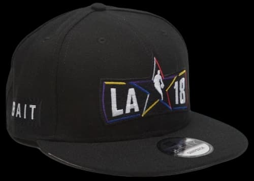 New Era x BAIT NBA All Star Game Alt Black 9Fifty Snapback Cap Black