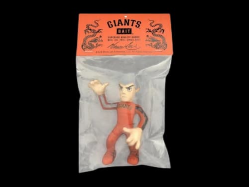 BAIT Bruce Lee x San Francisco Giants Bruce Lee 4in Figure Orange