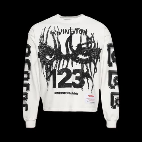 RIVINGTON roi Rebis Bad Garden Long-Sleeve 'Max White'