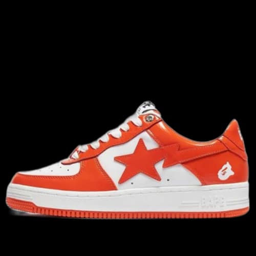 A BATHING APE Bape Sta Low 'Orange White 2022'