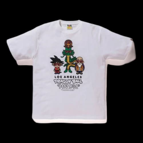 Bape x Dragon Ball Z LA Exclusive Baby Milo White