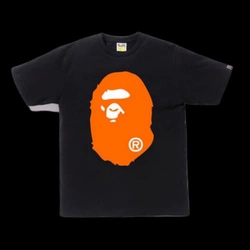 BAPE Colors Big Ape Head Tee (SS18) Black