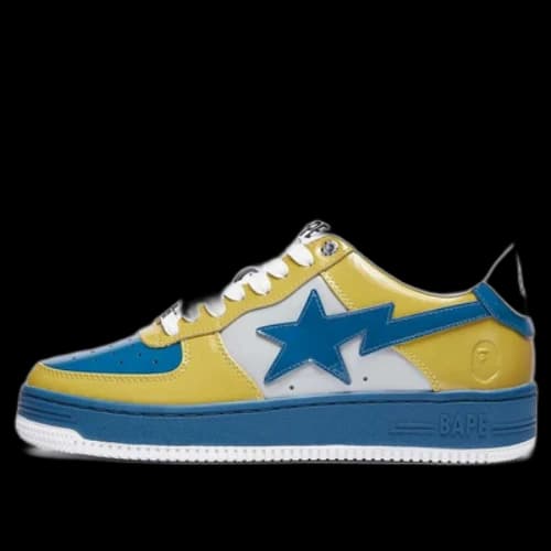 A BATHING APE Bape Sta 'Yellow Blue'