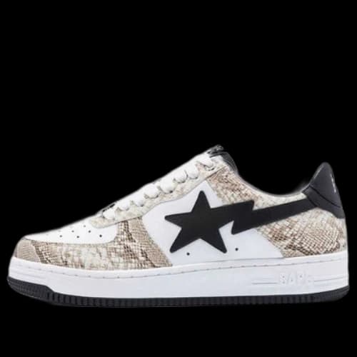 A BATHING APE Bape STA Snakeskin