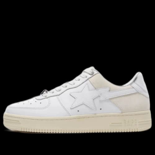 A BATHING APE Bape Sta 'White Cream'
