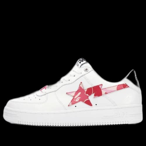 A BATHING APE Bape Sta ABC Camo 'White Pink'