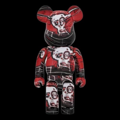 Bearbrick BE@RBRICK Jean-Micheal Basquiat 1000%