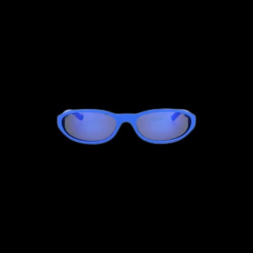 Balenciaga Round Frame Acetate Sunglasses 'Blue'