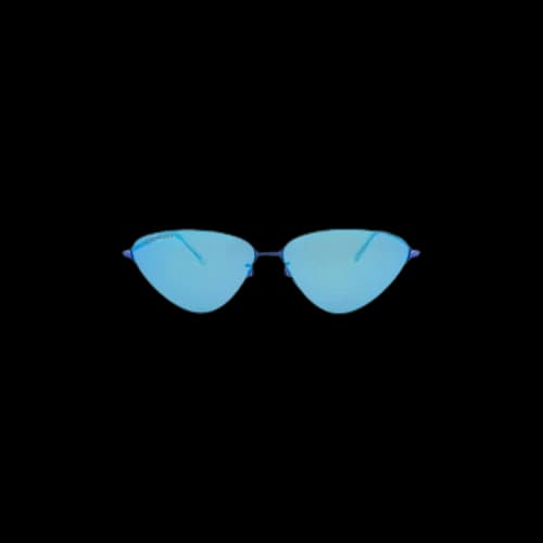 Balenciaga Cat Eye Sunglasses 'Blue'