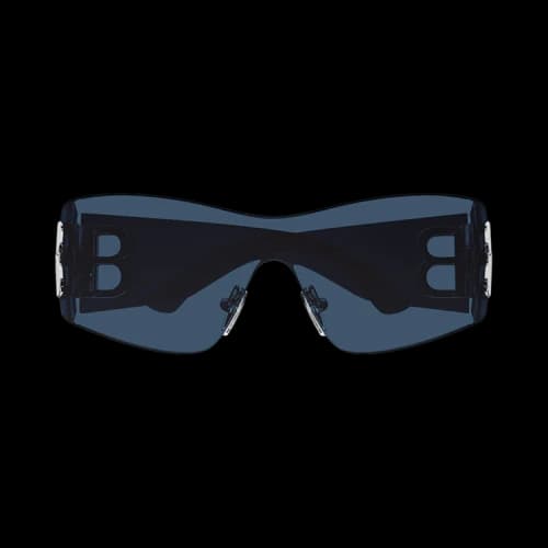 Balenciaga Rectangle Sunglasses 'Blue'