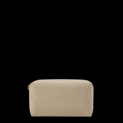 Issey Miyake Saddle Crossbody Bag 'Beige'