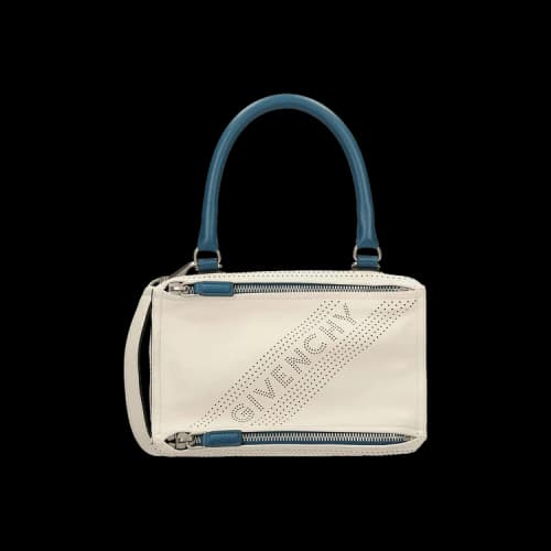 Givenchy Small Pandora Leather Shoulder Bag 'White'