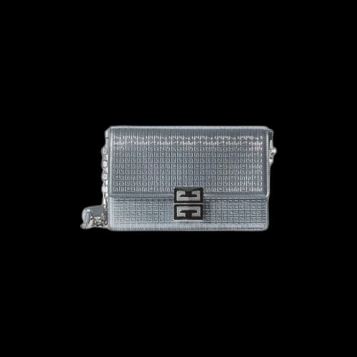 Givenchy Small 4G Bag With Chain 'Silvery'