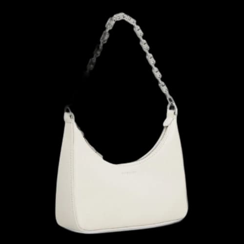 Givenchy Moon Cut Out Mini Hobo Bag 'Ivory'