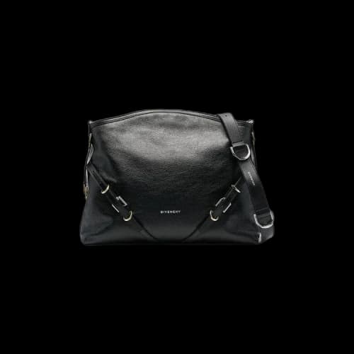 Givenchy Medium Voyou Bag In Leather Black