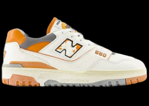 New Balance 550 White Vintage Orange