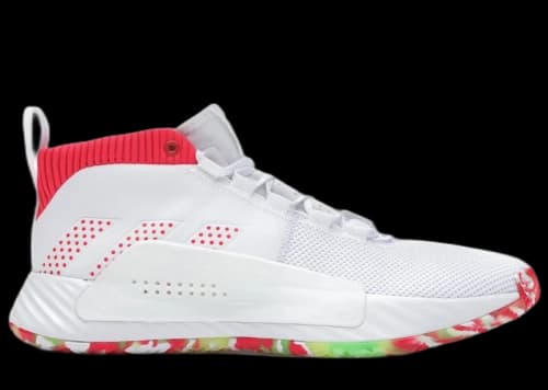 adidas Dame 5 White Multi