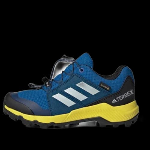 (GS) adidas Terrex Gtx K Gore-Tex 'Blue Grey Yellow'