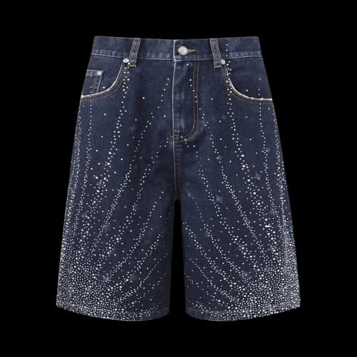 Birth Of Royal Child 20K Starlight Denim Short 'Blue'