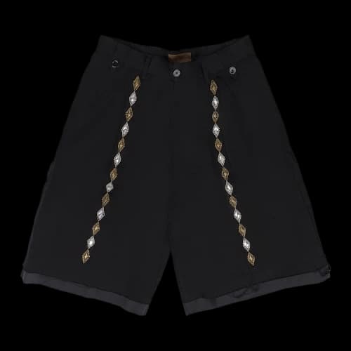 Birth of Royal Child Gemstone Bermuda Shorts 'Black'