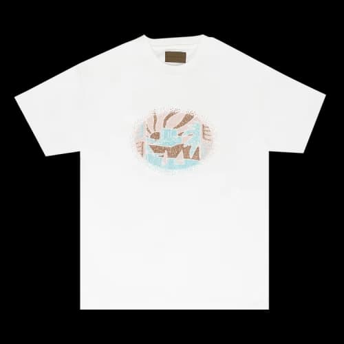 Birth of Royal Child Beaded Nile River T-Shirt 'White'