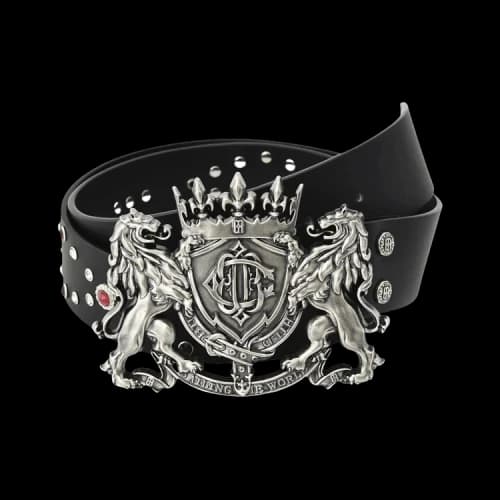 Birth Of Royal Child Lion Medal Horsehair Belt 'Black'
