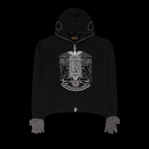 Birth Of Royal Child Royce Crown Hoodie 'Black'