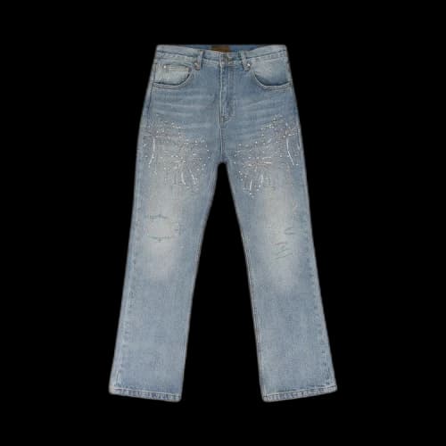 Birth Of Royal Child Fireworks Wash Denim 'Blue'