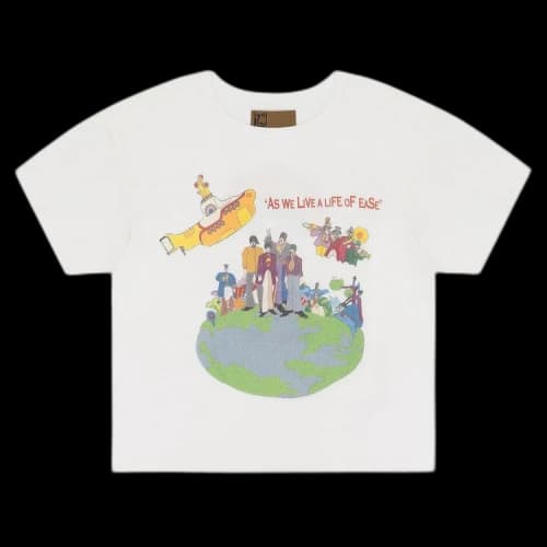 Birth Of Royal Child The Beatles Tee 'White'