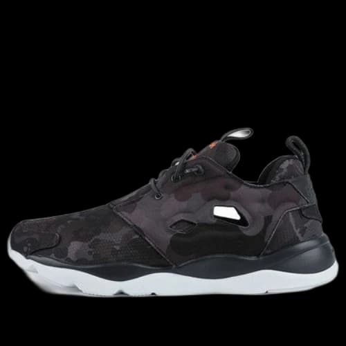 Reebok Furylite Jacquard Shoes/Sneakers Black Gray