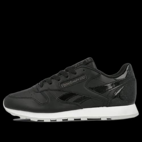 Reebok Classic Leather L 'Black White' (Women's)