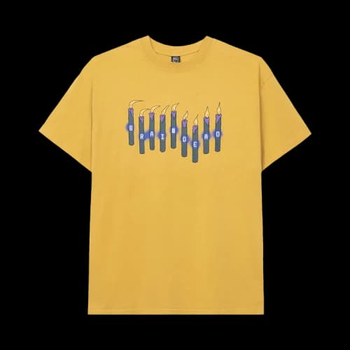 Brain Dead Candles Tee 'Yellow'