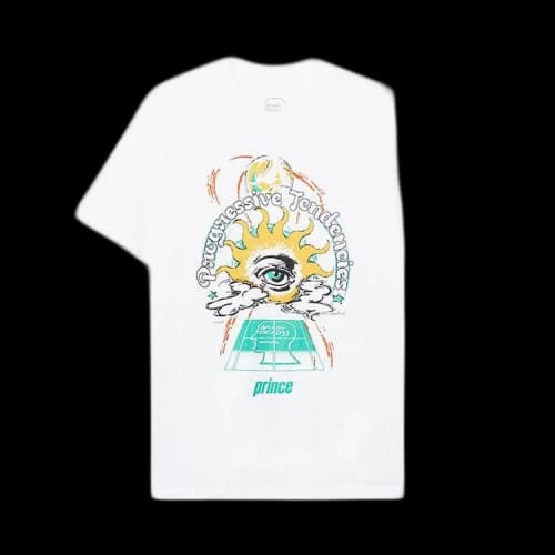 Brain Dead x Prince Progressive Tee 'White'