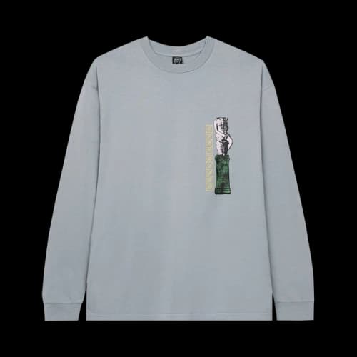 Brain Dead Off World Research Long-Sleeve Shirt 'Light Blue'