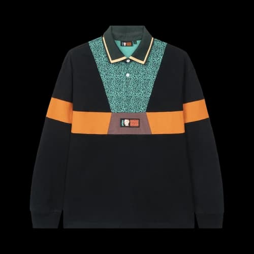 Brain Dead x Prince Invert Long-Sleeve Rugby 'Black'