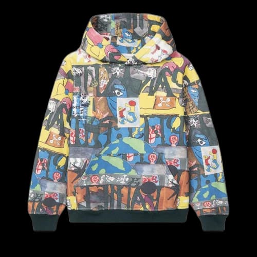 Brain Dead Leon Sadler All Over Print Sweatshirt 'Multi'