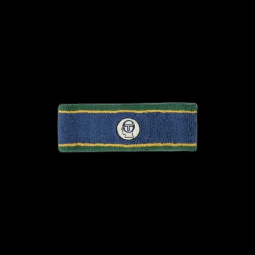 Brain Dead x Sergio Tacchini Headband BD Navy