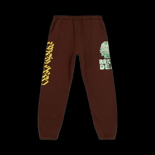 Brain Dead Stone Age Sweatpant 'Brown'
