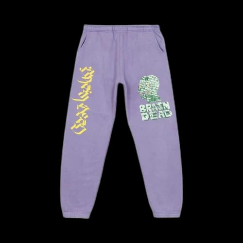 Brain Dead Stone Age Sweatpant 'Lavender'