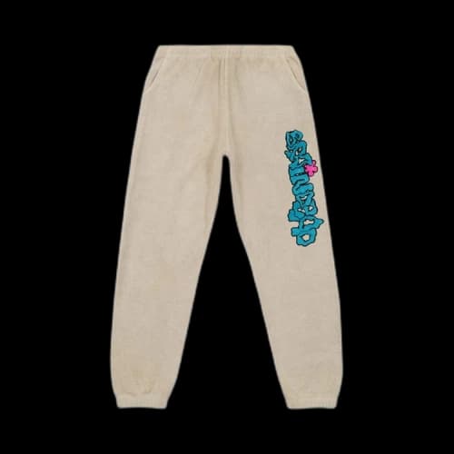 Brain Dead Slime Reverse Fleece Sweatpant 'Natural'
