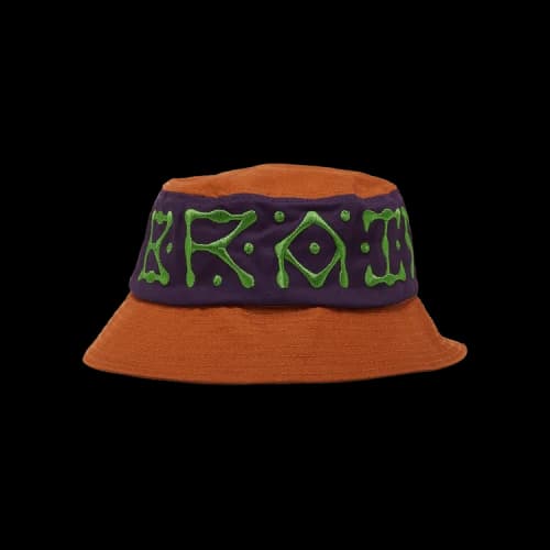 Brain Dead UFO Twill Bucket Hat 'Terracotta'