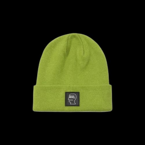 Brain Dead Logo Head Wool Beanie 'Apple'