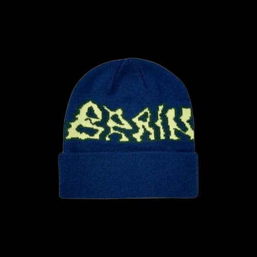 Brain Dead Prehistoric Beanie 'Navy'