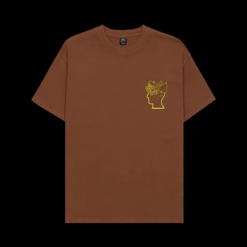 Brain Dead Fruitful Companion T-Shirt 'Light Brown'