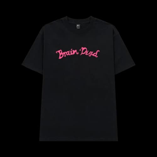 Brain Dead Monty Logo Tee 'Black'